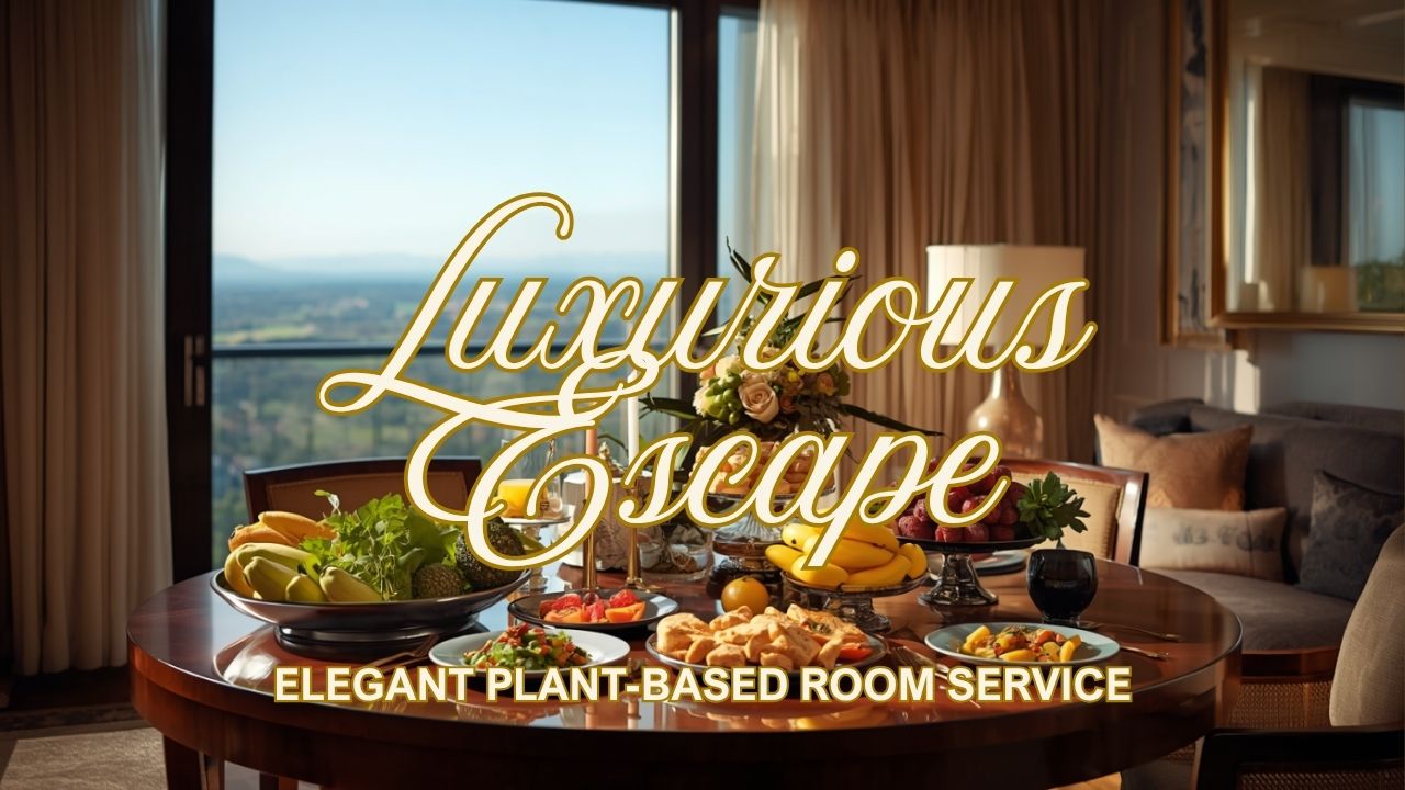 how to plan vegetarian travel - luxury hotel accommodation with vegetarian dining options