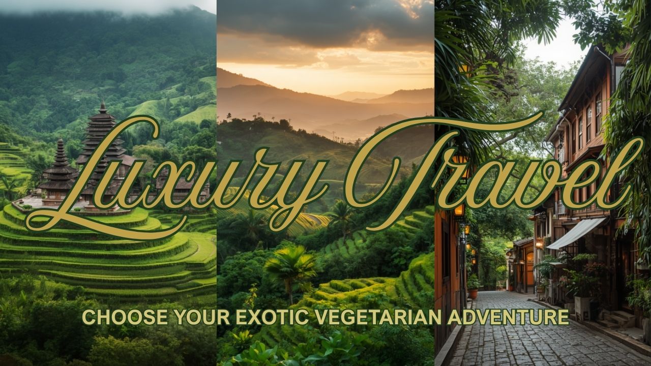 how to plan vegetarian travel - choosing the best luxury destination for plant-based dining