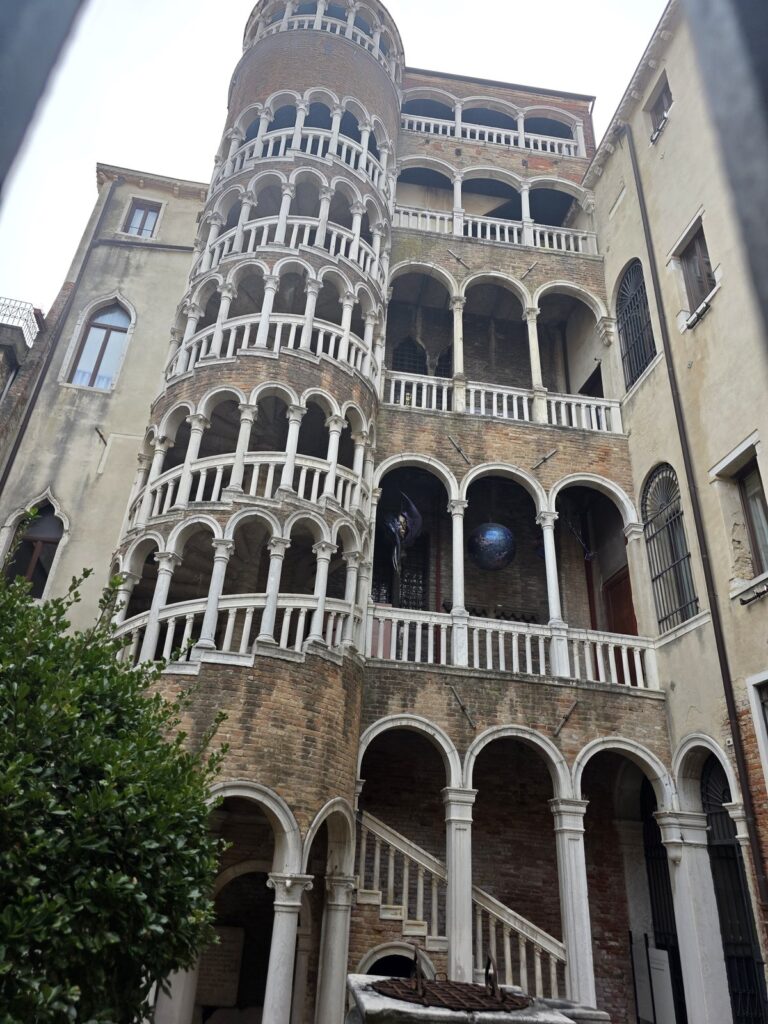Venice 3 day itinerary - Scala Contarini del Bovolo spiral staircase tower